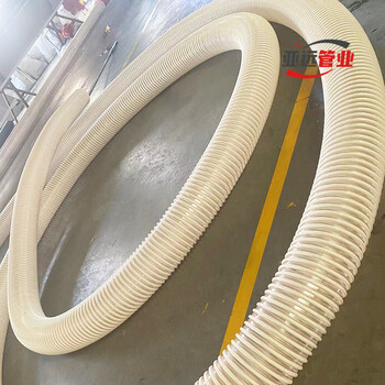 玉米播種機下料管PU塑筋增強軟管耐壓真空吸料管
