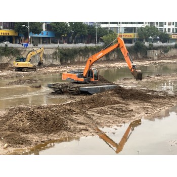 泸州水上清淤船同城有,水挖租赁一站式服务