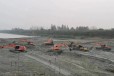 伊春清理河道挖机船公司,水陆挖掘机租赁一站式服务