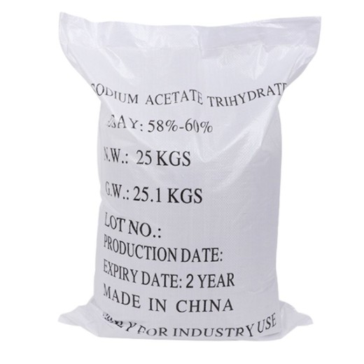 辽宁省结晶醋酸钠雪白结晶固体，58-60含量，污水处理药剂