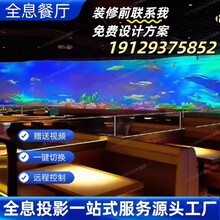 3d地面互动投影游戏墙面地面投影仪沉浸式咖啡店奶茶店酒吧室内户外地面投影美容院餐厅展厅公园3d全息投影