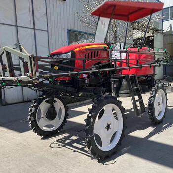 打藥機(jī)2024新款1000升100馬力四輪打藥機(jī)自走式噴桿噴霧機(jī)