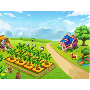 金秋果园种树app游戏开发-家园游戏产品设计需求产品交付