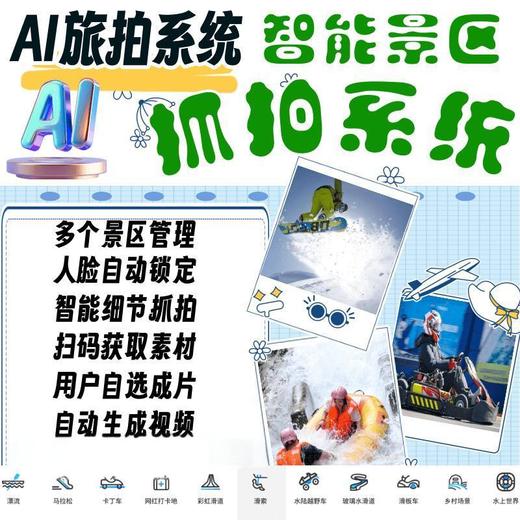 AI智能旅拍——景区抓拍开发搭建开发定制