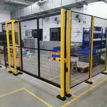 青島工廠(chǎng)車(chē)間倉(cāng)庫(kù)隔離網(wǎng)沖孔板圍擋加厚設(shè)備隔離護(hù)欄移動(dòng)防護(hù)網(wǎng)欄