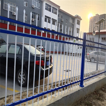 鐵藝圍墻護欄庭院圍欄室外院墻防爬柵欄小區廠區欄桿鐵柵廠家