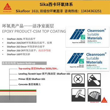 Sikafloor264CN双组份环氧自流平地面及撒播体系