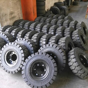 3.50-5/4.00-8/350*110-8掃地機(jī)實(shí)心輪胎小型叉車實(shí)心輪胎