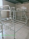 廣州市上下鋪雙層床學(xué)校雙層鐵床批發(fā)1.5鐵架出租房鐵床廠家