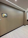 廣州黑金剛石塑墻板電視背景墻配套150實心格柵板