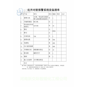 河南信阳商城红外探测器主要材料红外主动探测器