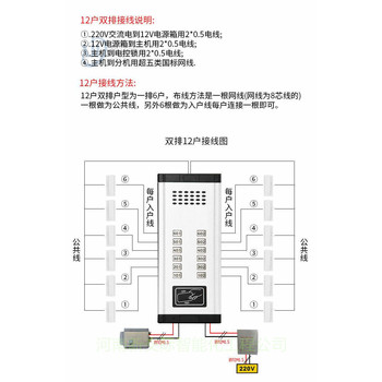 河南新乡辉县销售安装海康威视无线可视对讲genway楼宇对讲