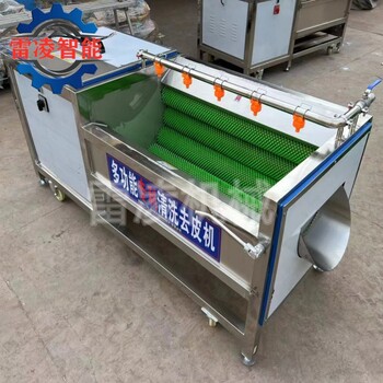 不銹鋼粽葉清洗機(jī)芭蕉葉清洗機(jī)粽葉去雜去泥設(shè)備