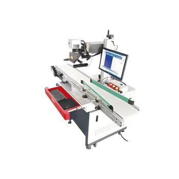  Visual correction laser marking machine CCD positioning laser printer