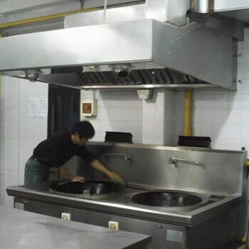重慶清洗燒烤車凈化器商用油煙機清洗煙道清洗