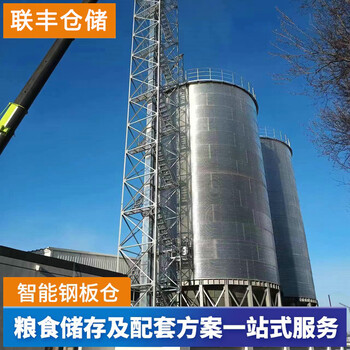 聯(lián)豐豆粕稻谷儲存?zhèn)}玉米小麥鋼板倉設備廠家