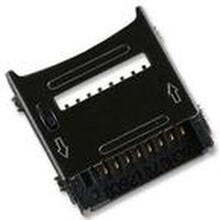 47219-0001Molex(莫仕)插座收藏MOLEX47219-0001存储器插槽,47219系列,微型SD,8触点,铜合金,镀金触芯