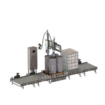 多彩漆灌裝機(jī)1000L-IBC噸桶自動(dòng)定位灌裝機(jī)