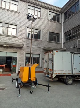 拖車式移動(dòng)照明設(shè)備戶外泛光工作燈