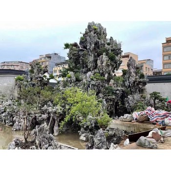 永川水泥假山园林设计、永川假山塑石假山设计施工厂家、永川大型假山塑石