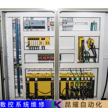 精星數(shù)控系統(tǒng)開機(jī)就黑屏電源單元報(bào)警燈亮維修成功率高