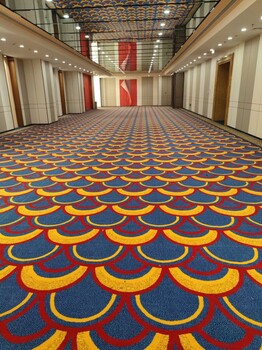 阿克明地毯80%進口羊毛耐老化酒店郵輪宴會廳現貨批發
