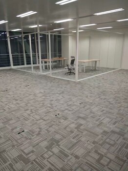 丙綸尼龍方塊地毯現貨批發工廠加厚阻燃辦公室來圖可制作