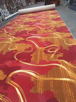 上海尼龍印花地毯現(xiàn)貨工廠批發(fā)酒店電影院宴會(huì)廳來圖可制作