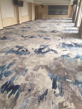 上海酒店地毯批發(fā)銷(xiāo)售工廠客房走道宴會(huì)廳餐廳來(lái)圖可制作