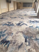 酒店餐廳地毯廠家批發(fā)宴會廳包廂來圖可定制免費供樣圖片