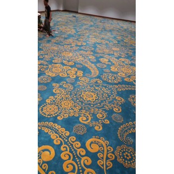 上海手工地毯定制酒店別墅會所廠家來圖可制作免費供樣
