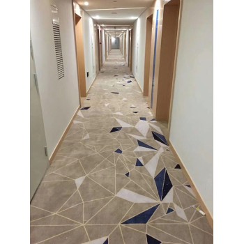上海连锁品牌酒店过道地毯定制酒店走廊来图可制作10天出货