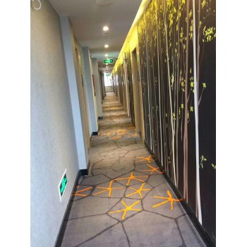 上海酒店走廊地毯定做地毯仓库过道走廊免费供样全国可安装