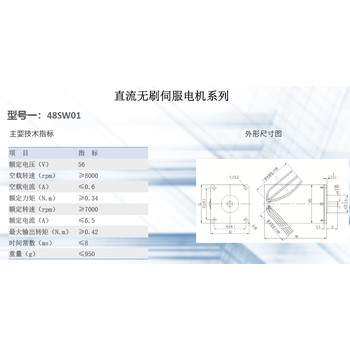 供应48SY01定制永磁直流有刷电机广泛应用工业控制微特电机航天