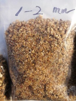 開縣水洗海砂（猛砂）濾料廠家批發供應
