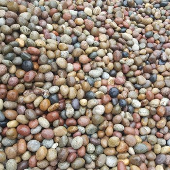 汉中宁强县5-8厘米变压器鹅卵石米黄色鹅卵石生产基地