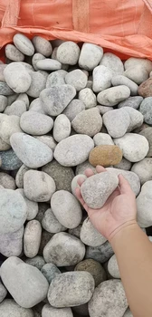 淮北濉溪縣5-8厘米變壓器鵝卵石米黃色鵝卵石銷售