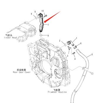 上海市靜安區(qū)小松200-8廢氣管總成6754-21-6100