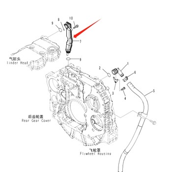 上海市静安区小松200-8废气管总成6754-21-6100