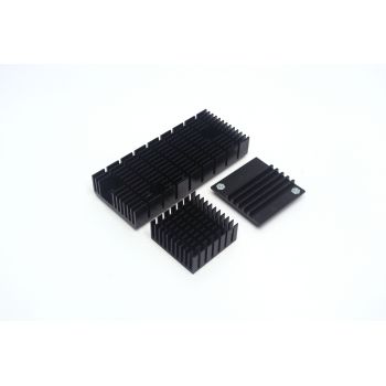 东吉散热纯铝散热片，专为芯片路由主板设计，降温稳定运行