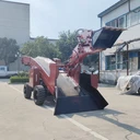 扒渣機(jī)配件產(chǎn)品參數(shù)輪式扒渣機(jī)實心輪胎小巷道拐彎方便