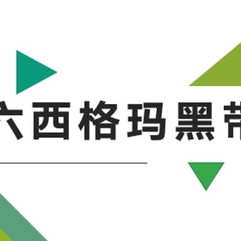 温州六西格玛黑带内审员培训方式