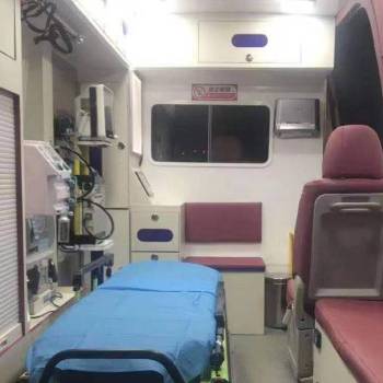 黄南长途救护车电话--出院接送救护车多少钱
