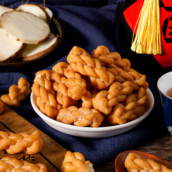 七點(diǎn)食分麻花糕點(diǎn)餅干