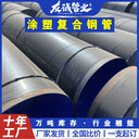法蘭連接復(fù)合涂塑鋼管廠家友誠管業(yè)生產(chǎn)廠家