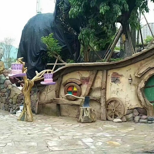 婁底園林假山景觀(guān)假山,婁底假山假樹(shù)制作,千層石瀑布假山