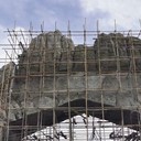 莆田假山施工,莆田水泥假山工地,游樂園景區(qū)假山裝飾