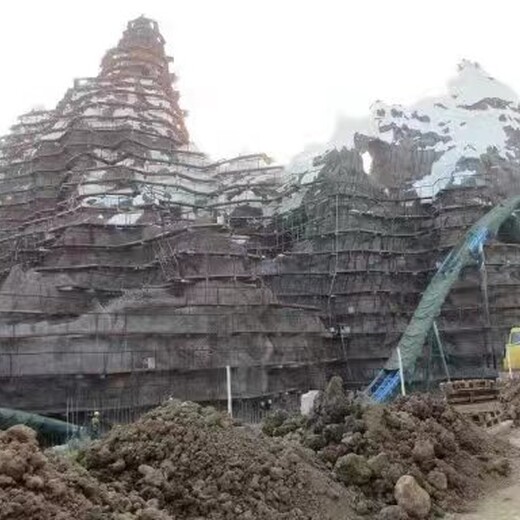 南通主题水上乐园设计,南通假山景观假山水景,假山