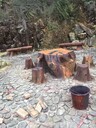 黃石塑石假山,黃石哪有假山制作,人造水泥假山