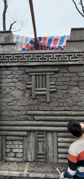 廊坊流水假山,廊坊哪里有做假山景觀,千層石瀑布假山